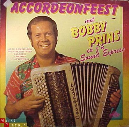 Bobby Prins - Accordeonfeest Met (LP)