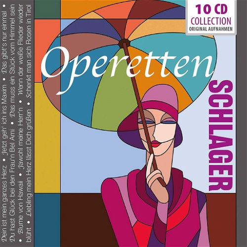 Various - Operetten Schlager (10CD)