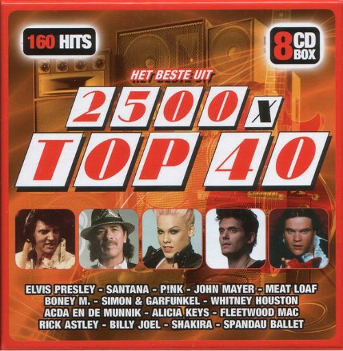 Various - Het Beste Uit 2500 X Top 40 - Box set (CD)