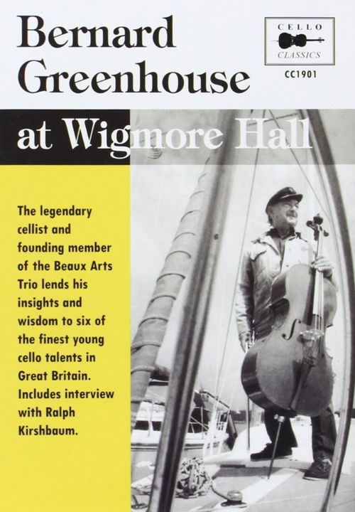 Bernard Greenhouse (Beaux Arts Trio) - At Wigmore Hall (DVD)