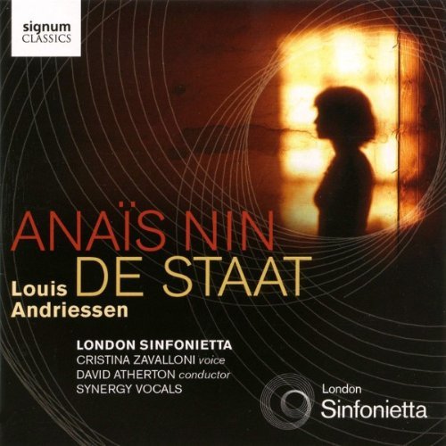 Andriessen / London Sinfonietta - Anais Nin / De Staat (CD)