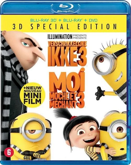 Animation - Despicable Me 3 / Verschrikkelijke Ikke 3 (3D + Bluray + DVD) (Bluray)
