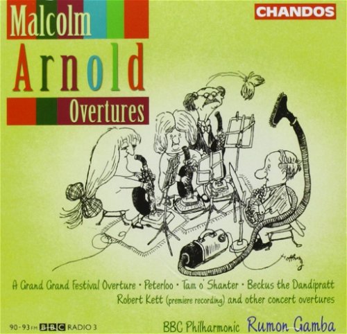 Arnold / BBC Philharmonic / Gamba - Overtures (CD)