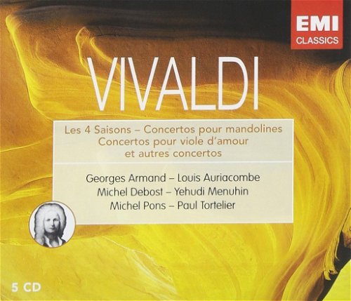 Vivaldi / Menuhin / Pons - Les 4 Saisons / Concertos Pour Mandolines - Box set (CD)