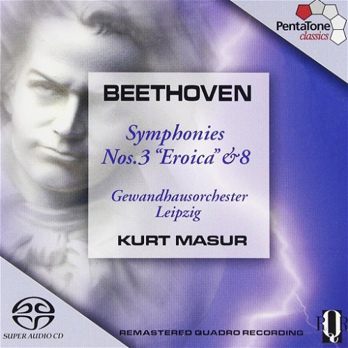 Beethoven / Gewandhausorchester / Masur - Symphonies 3 (Eroica) & 8 (SA)