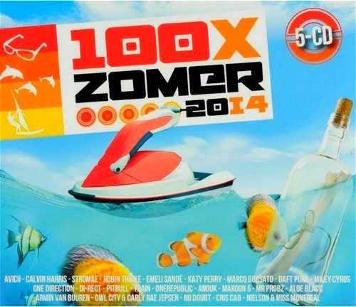 Various - 100X Zomer 2014 - Box set (CD)