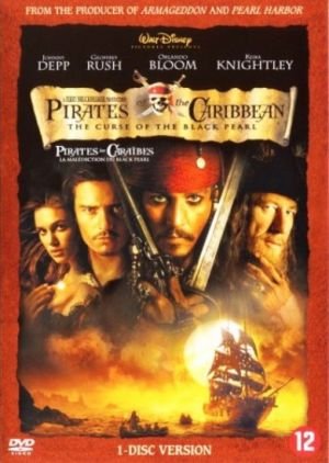 Film - Pirates Of The Caribbean 1: Curse Of The Black Pearl (DVD)