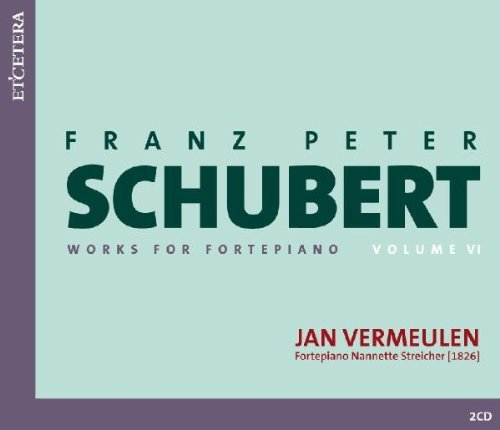 Schubert / Jan Vermeulen - Complete Works For Pianoforte Vol. 6 - 2CD