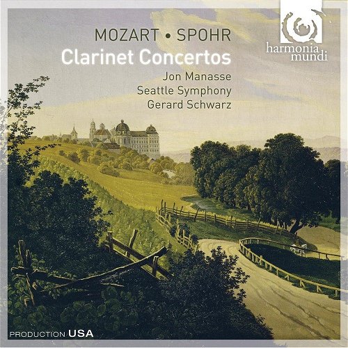 Mozart / Spohr / Seattle Symphony / Jon Manasse - Clarinet Concertos (CD)