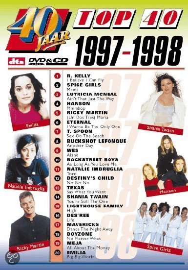 Various - 40 Jaar Top 40 - 1997-1998 (DVD)