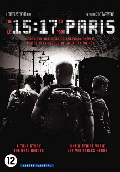 Film - The 15:17 To Paris (DVD)