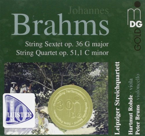 Brahms / Leipziger Streichquartet - String Sextet / Quartet (CD)