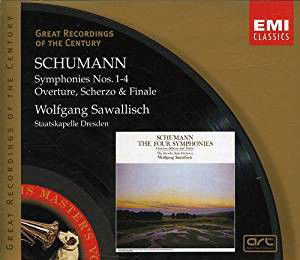 Schumann / Staatskapelle Dresden / Wolfgang Sawallisch - Symphonies 1-4 - 2CD