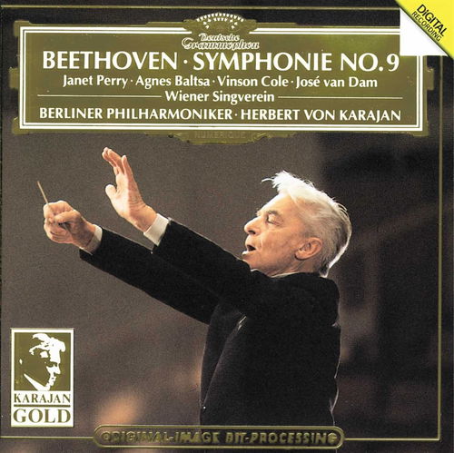 Beethoven / Berliner Philharmoniker / Karajan - Symphonie No. 9 (1984) (CD)