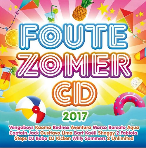Various - Foute Zomer CD 2017 - 2CD