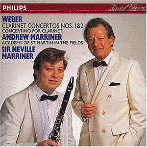 Weber / Academy / Marriner - Clarinet Concertos 1 & 2 (CD)