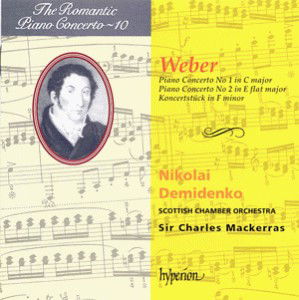 Weber / Scottish Chamber Orchestra / Mackerras / Demidenko - Piano Concertos  1 & 2 (CD)