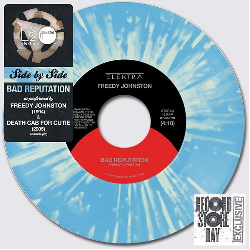 Freedy Johnston / Death Cab For Cutie - Bad Reputation (Blue Vinyl) - Record Store Day 2015 (SV)