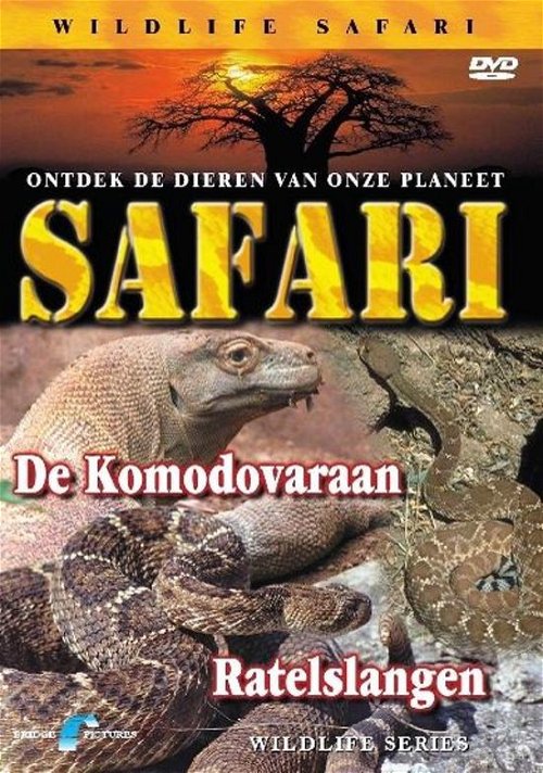 Documentary - Safari - Komodovaraan / Ratelslangen (DVD)