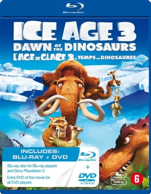 Animation - Ice Age 3 (+DVD) (Bluray)