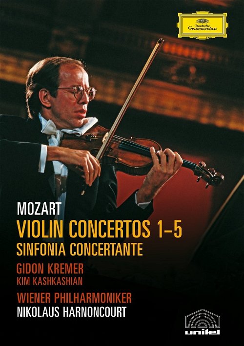 Mozart / Wiener Philharmoniker / Harnoncourt / Kremer - Violin Concertos 1-5 - 2DVD