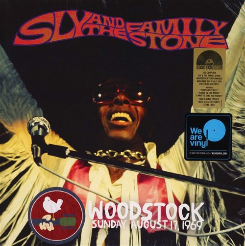 Sly & The Family Stone - Woodstock Sunday August 17, 1969 - Record Store Day 2019 / RSD19 - 2LP