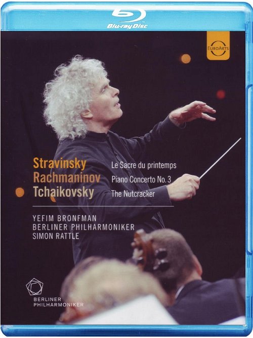 Stravinsky / Rachmaninov / Tchaikovsky / Berliner Philharmoniker - Rattle Conducts (Bluray)