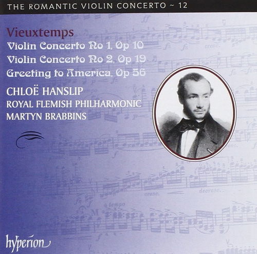 Vieuxtemps / Royal Flemish Philharmonic / Brabbins / Hanslip - Violin Concertos 1 & 2 (CD)