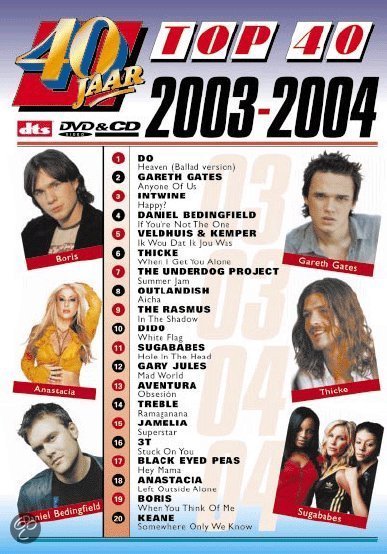 Various - 40 Jaar Top 40 - 2003-2004 (DVD)