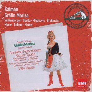 Kalman / Rothenberger / Gedda - Gräfin Mariza (CD)
