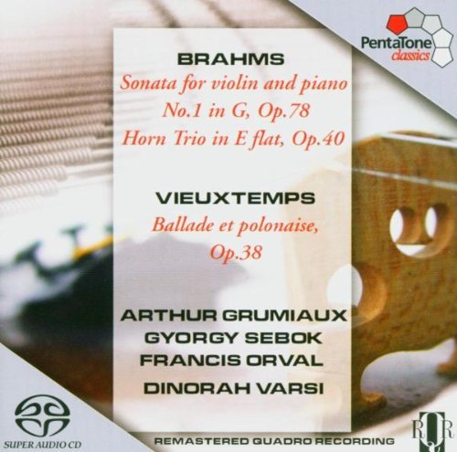 Brahms / Vieuxtemps / Arthur Grumiaux - Sonata For Violin & Piano / Horn Trio / Ballade & Polonaise (SA)