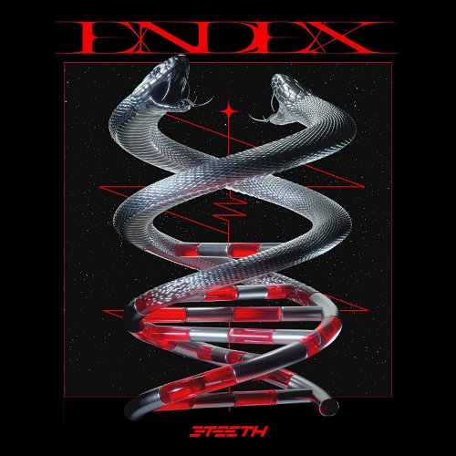 3TEETH - EndEx (Red Vinyl) (LP)