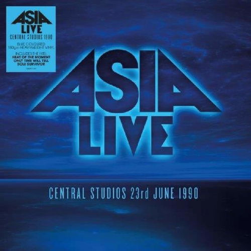 Asia - LIVE Central Studios 23rd June 1990 (Blue Vinyl) (LP)