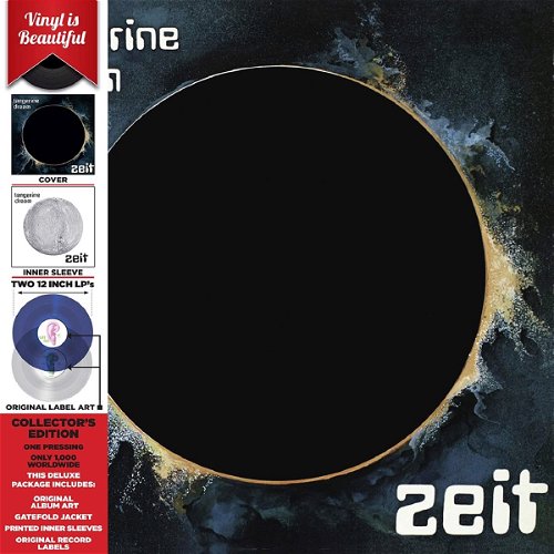 Tangerine Dream - Zeit (Blue and clear vinyl) - 2LP (LP)