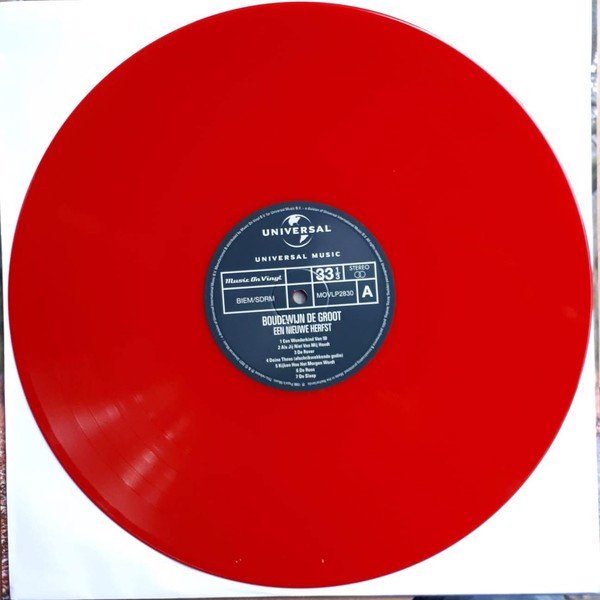 Boudewijn de Groot - Een Nieuwe Herfst (Rode vinyl) (LP)