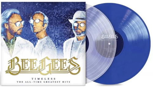 Bee Gees - Timeless - The All Time Greatest Hits (Clear and transparent blue vinyl) - 2LP - Exclusive Tony Only! (LP)