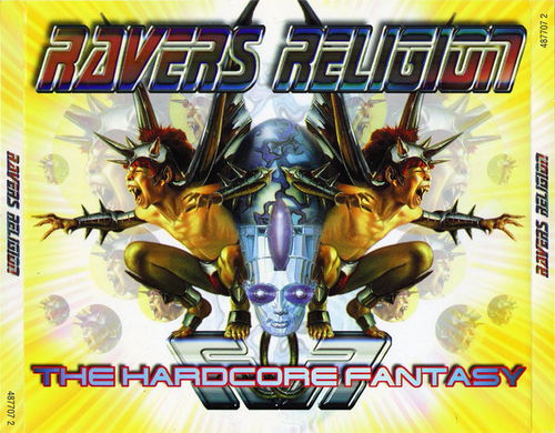 Various - Ravers Religion - The Hardcore Fantasy (CD)