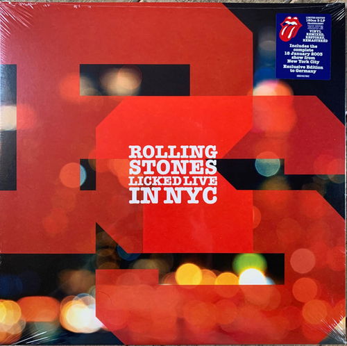 The Rolling Stones - Licked Live In NYC (Blue Vinyl) - 3LP (LP)