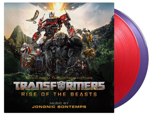 OST / Jongnic Bontemps - Transformers: Rise Of The Beasts (Red and purple vinyl) - 2LP (LP)