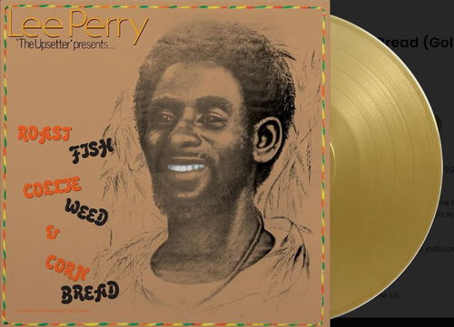 Lee Perry - Roast Fish Collie Weed & Corn Bread (Gold coloured vinyl) (LP)
