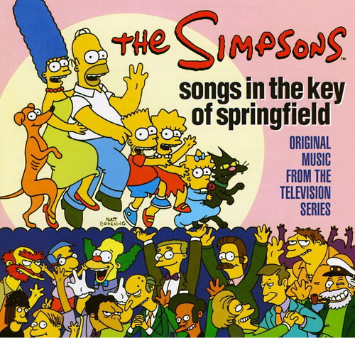 The Simpsons - Songs In The Key Of Springfield (Pink and Yellow vinyl) - Deluxe Edition - 2LP (LP)