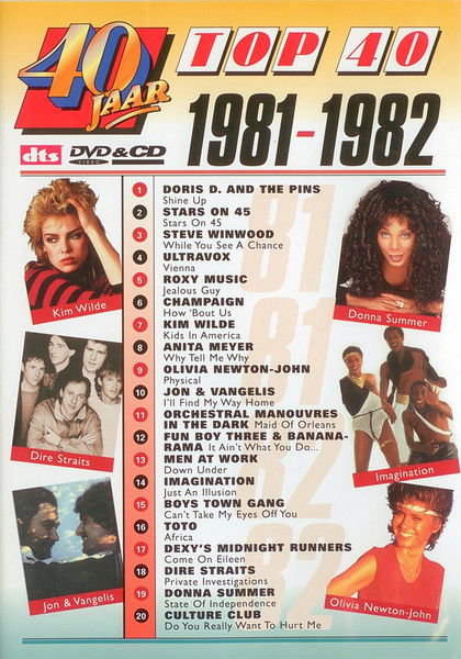 Various - 40 Jaar Top 40 - 1981-1982 (DVD)