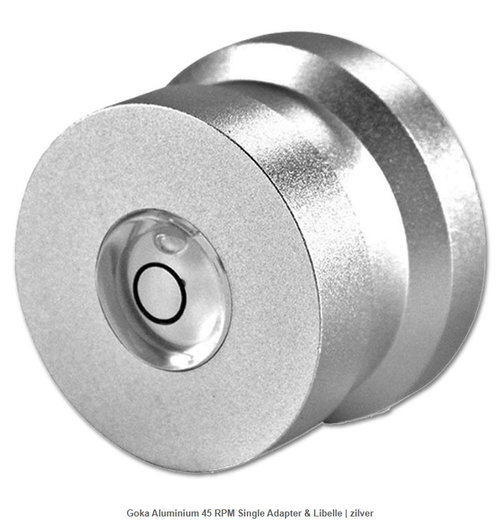 Goka Aluminium 45 Rpm Single Adapter - Goka Aluminium 45 Rpm Single Adapter (SV)