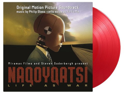 OST / Philip Glass - Naqoyqatsi (Translucent Red Vinyl) - 2LP (LP)