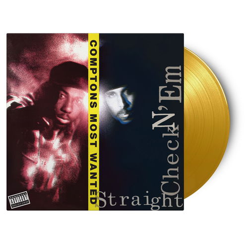 Compton Most Wanted - Straight Checkn 'Em (Yellow vinyl) (LP)