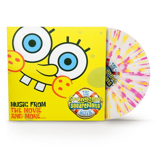 Various - Spongebob Squarepants Movie (Pink & yellow splattered white vinyl) - Bf24 (LP)