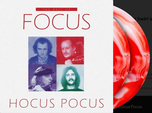 Focus - Hocus Pocus - The Best Of (Red & white swirled vinyl) - 2LP (LP)