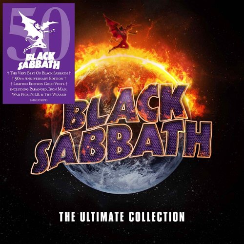 Black Sabbath - The Ultimate Collection (Limited 50th Anniversary Edition - Gold vinyl) - 4LP (LP)