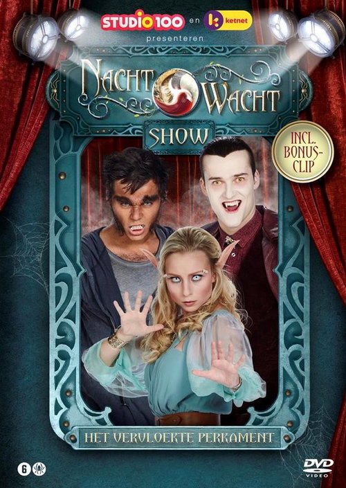 Nachtwacht - Nachtwacht Show Het Vervloekte Perkament (DVD)