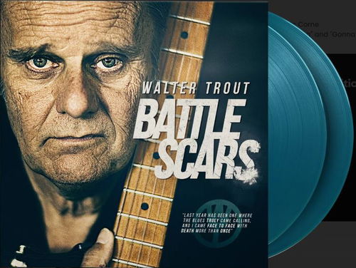 Walter Trout - Battle Scars (Aquamarine coloured vinyl) - 2LP (LP)